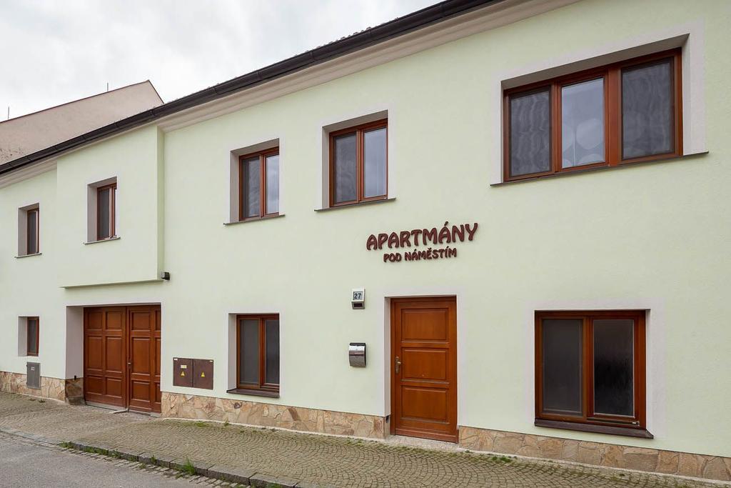 Apartmany Pod Namestim Telč Eksteriør bilde